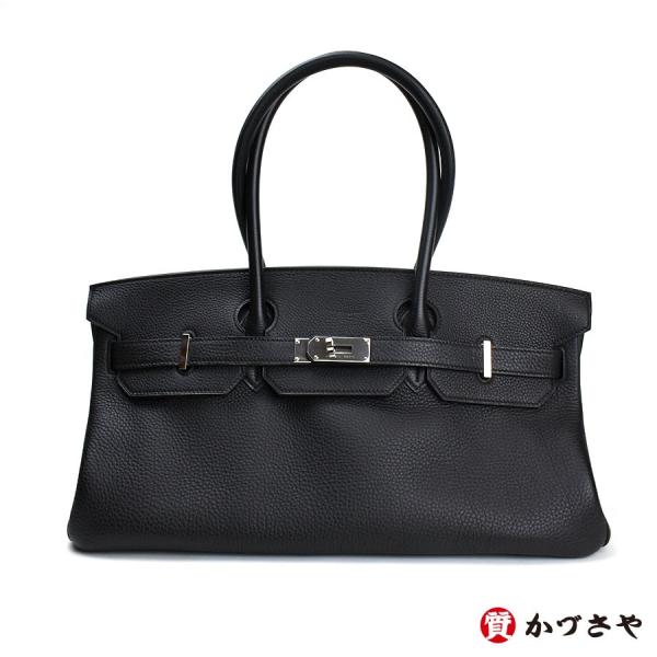HERMES　エルメス　ショルダーバーキン・ドゥ　トゴ　黒　恵比寿の質屋　かづさや