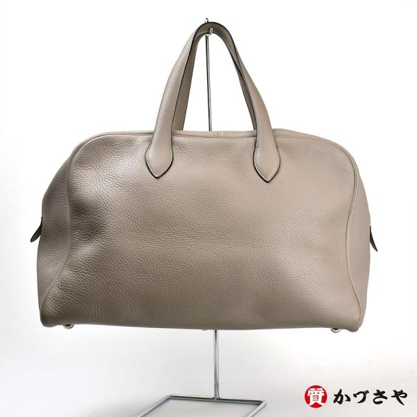 HERMES　エルメス　ヴィクトリア　43cm　ボストン　□D刻印　シルバー金具