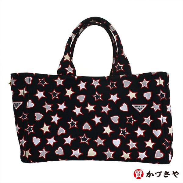 PRADA　プラダ　カナパ　トートバッグ　CANAPA　STAMPA