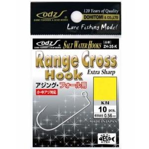 土肥富 odz ZH-35-K レンジクロスフック M(4号) KN　 【ハリ・フック】