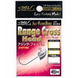 土肥富 odz ZH-38-N レンジクロスヘッド M（4号） 2.3g　 【ハリ・フック】
