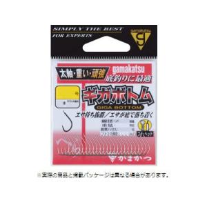 がまかつ バラ ギガボトム 白 9号(24本入) 【ハリ・フック】｜エビススリースモール