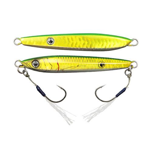 一誠 海太郎 ネコメタル 50g #004 グリーンゴールド　