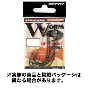 カツイチ ワーム9 アッパーカット (Worm9 Upper Cut) #6 9本入 NS Black 【ハリ・フック】｜ebisu3-small