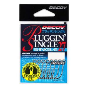 カツイチ PluggiN Single (プラッギンシングル) 27 #3/0 7本入 Tin フッ...