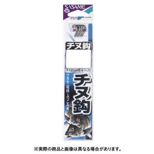 ささめ針 AA301 チヌ（白）糸付 2-1.5号 白　