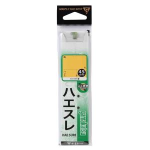 がまかつ ハエスレ 緑 糸付45cm 3号-0.3 5本入｜ebisu3