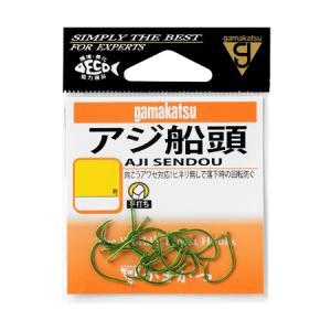 Gamakatsu がまかつ アジ船頭 10号 緑【ゆうパケット】 : 釣具の