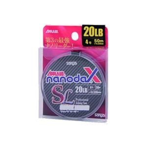 サンヨーナイロン nanodaX SHOCK LEADER アクアクリアー 50m 3lb・0.6号/4lb・0.8号 ライン｜ebisu3