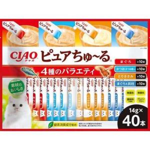 CIAO（いなばペットフード） ピュアチュール チュール 猫 4種の