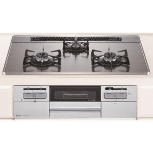 DW32T7WTSSV ハーマン ビルトインガスコンロ 750ワイド 無水両面焼・温
