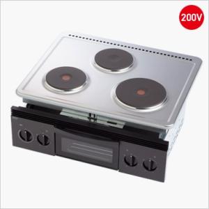 三化工業 SRH-M226A ラジエントヒーター 2口 200V SRHM226A : eb 