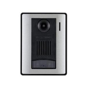 アイホン インターホン 玄関子機 カメラ付 自動交互通話 壁取付 防塵 防まつ IP54相当 SDカード対応 黒 2.75×9.7×12.9｜ebisuya-food