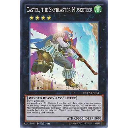 Yu-Gi-Oh - Castel, the Skyblaster Musketeer (DUEA-...