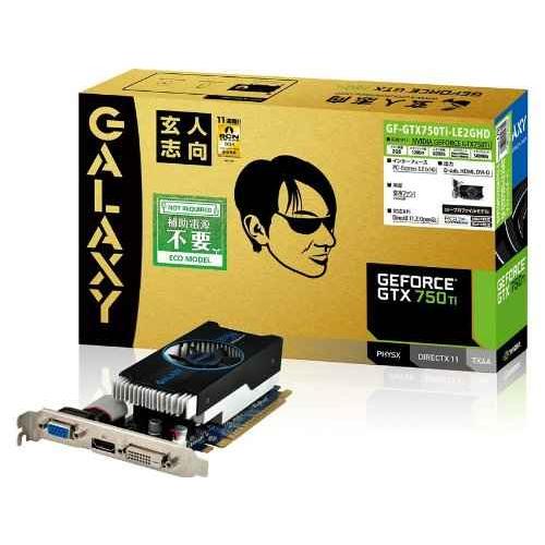 玄人志向 グラフィックボード NVIDIA GeForce GTX750Ti PCI-Ex16 Lo...