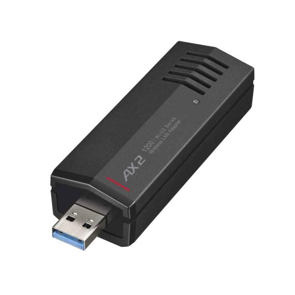 バッファロー 11ax/ac/n/a/g/b 無線LAN子機 USB3.0 内蔵アンテナタイプ WI...