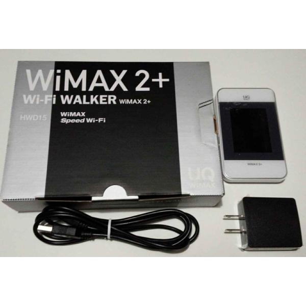 Huawei UQWiMAX版Wi-Fi WALKER WiMAX2+ HWD15 HWD15 ホワ...