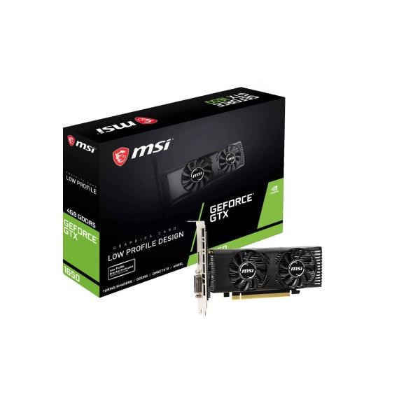 MSI GeForce GTX 1650 4GT LP グラフィックスボード VD6989