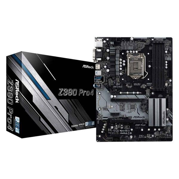 ASRock Intel Z390 チップセット搭載 ATX マザーボード Z390 Pro4