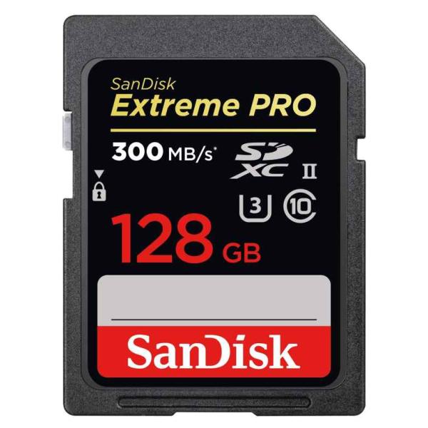 サンディスク 正規品 SDカード 128GB SDXC Class10 UHS-II 読取り最大30...