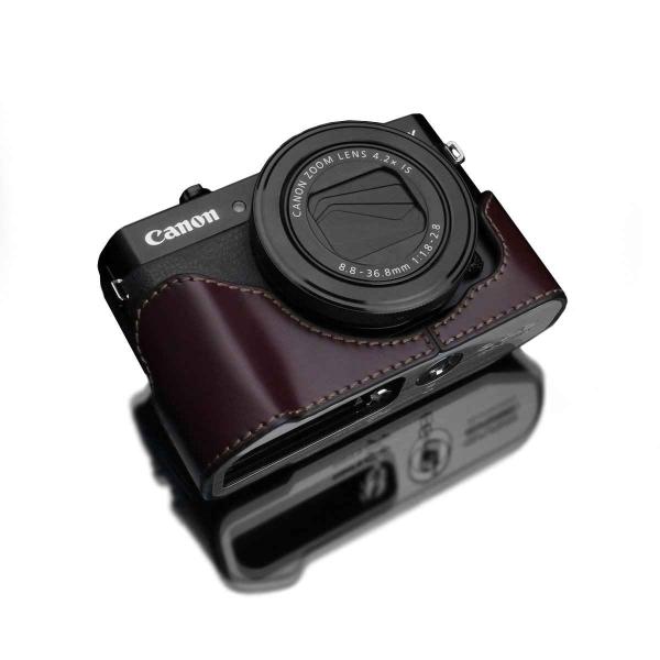 GARIZ Canon PowerShot G7 X Mark II用 本革カメラケース XS-CH...