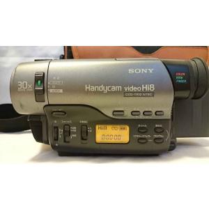 ソニー CCD-TR12 8mmビデオカメラ (8mmビデオ再生機) VideoHi8 / Video8 ハンディカム｜ebisuya-food