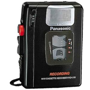 Panasonic RQ-L100-K テープレコーダー (ブラック)｜ebisuya-food