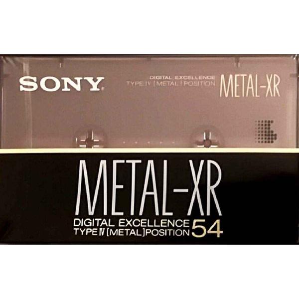 SONY メタルテープ METAL-XR 54分 ハイポジの3倍の磁気高保磁力 MTL-XR54