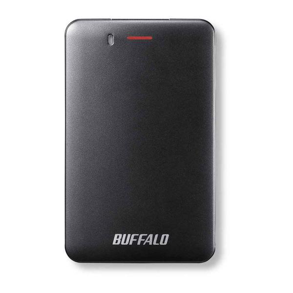 BUFFALO USB3.1(Gen1) 小型ポータブルSSD 480GB ブラック SSD-PM4...