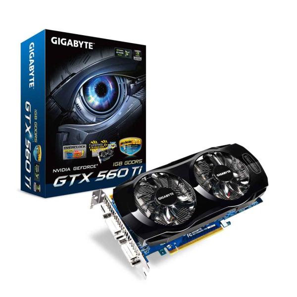 GIGABYTE NVIDIA GeForce グラフィックボード GTX560Ti 1GB OCモ...