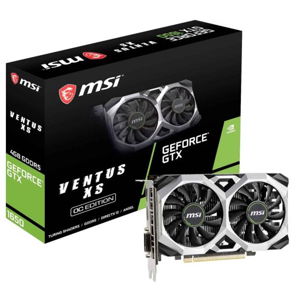 MSI GeForce GTX 1650 VENTUS XS 4G OC グラフィックスボード VD...