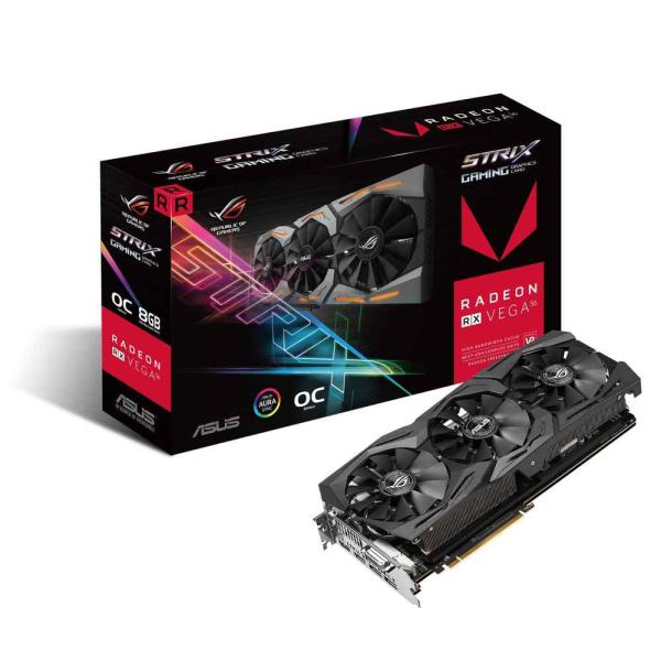 ASUS ROG-STRIX-RXVEGA56-O8G-GAMING Radeon RX Vega ...