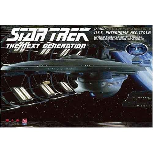 プラッツ 1/1000 スタートレック エンタープライズ NCC-1701-B プラモデル