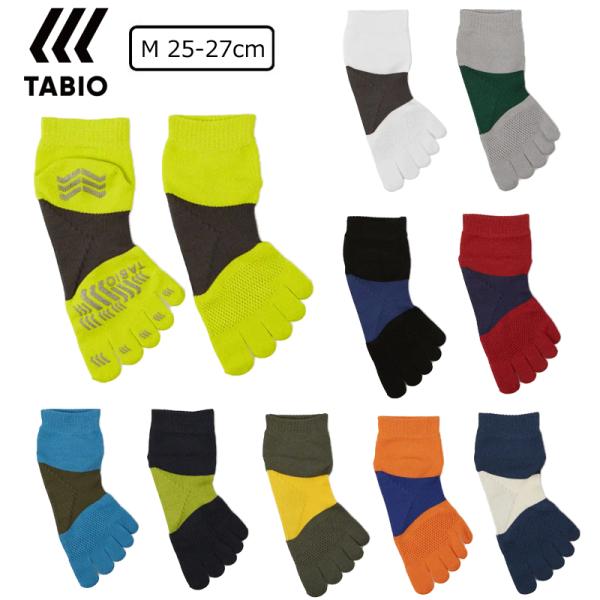 タビオ レーシングラン五本指 ソックス Mサイズ 25-27cm レーシング ランニング 靴下 陸上...