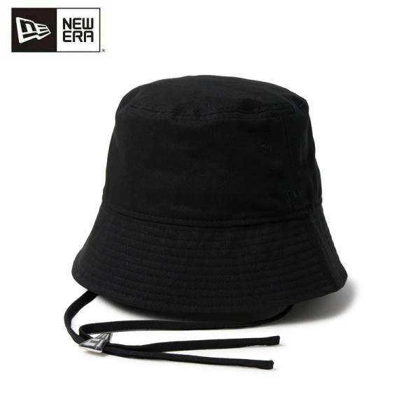 ニューエラ バケット01 Sailor Brim Jewelry コードストラップ ブラック ユニセ...
