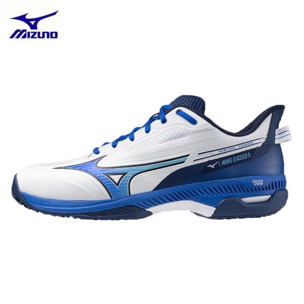 ミズノ テニスシューズ エーブエクシード5 WIDE OC オムニ・クレーコート用 ワイド ローカッ...
