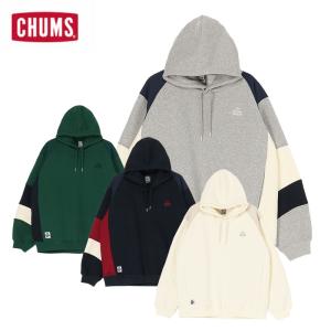 CHUMS（チャムス） パーカー プルオーバー 裏起毛 マイトンパネル