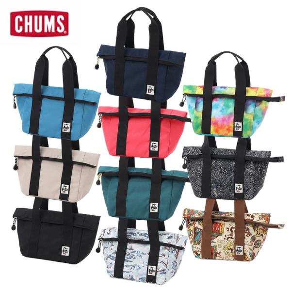 チャムス リサイクルお弁当トートバッグ ランチバッグ 保冷バッグ 手さげ ミニバッグ アウトドア ピ...