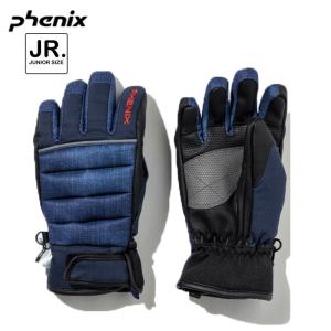 フェニックス ジュニア スキーグローブ Phenix APD 5Finger Boy's Glove ESB22GL10 NAVY 2022-23 子供 スキースノーボード 手袋  Phenix