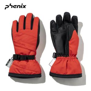 フェニックス ジュニア スキーグローブ BLIZZARD 5Finger Boy's Glove ESB22GL12 RED 2022-23 子供 スキースノーボード 手袋 男の子  Phenix｜ebisuya-sp