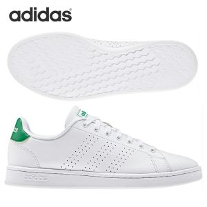 アディダス スニーカー メンズ ADVANCOURT LEA U F36424 フットウェアホワイト/フットウェアホワイト/グリーン ADIDAS