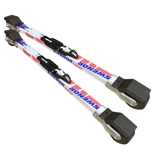 スウェノール ローラースキー FINSTEP ビンディング付き2点セット SWENOR クラシカル ...