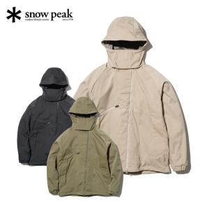 【新品】 peak 25SS ゴアテックス レインジャケット HOME⇔CAMPの哲学を体現するスノーピーク「ゴアテックス レイン
