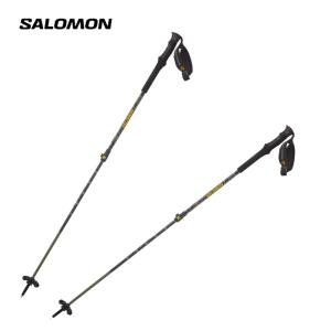 サロモン バックカントリー スキーポール MTN CARBON S3 LTD L47363300 伸縮式 105-135cm カーボンポール ストック 軽量 SALOMON 2023-24｜ebisuya-sp