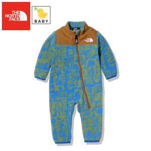 ノースフェイス キャンベルフリースロンパース ベビー NAB72157 NB 2022秋冬 ベビー服 カバーオール 赤ちゃん 子供 ギフト 出産祝い お祝い