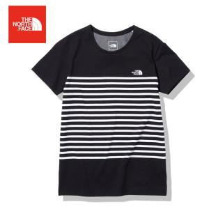 ノースフェイス ショートスリーブパネルボーダーティー