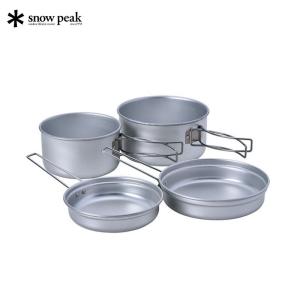 snow peak（スノーピーク） アルミパーソナルクッカーセット SCS-020R