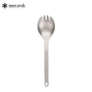 snow peak（スノーピーク） チタン 先割れスプーン 2026 春夏