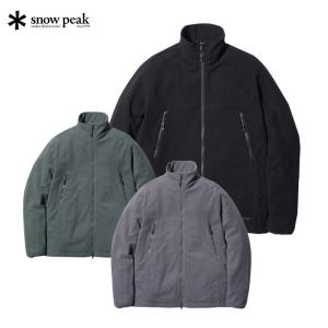 スノーピーク Grid Fleece Jacket メンズ SW-22AU012 2022秋冬 フリース ジャケット 防寒 snow peak｜ebisuya-sp