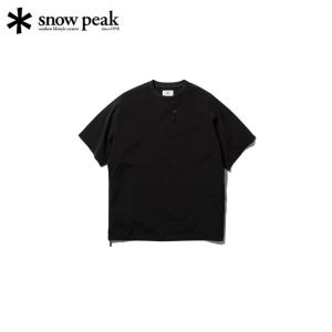 スノーピーク ブリィーザァブルクイックドライTシャツ メンズ レディース 半袖Tシャツ 高通気性 吸水速乾性 アウトドア キャンプ TS-23SU009 snow peak 2023春夏｜ebisuya-sp